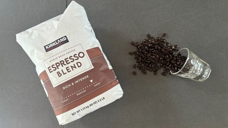 Kirkland Signature Espresso Blend beans