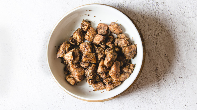 Chicken in bowl