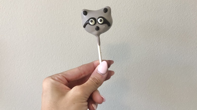 Starbucks raccoon cake pop