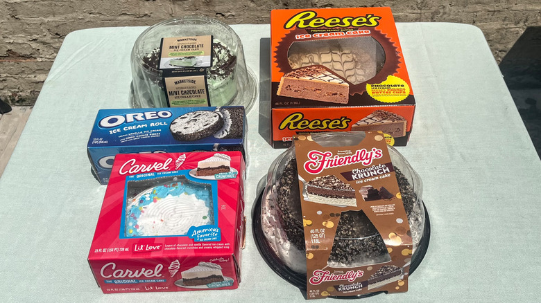 store-bought ice cream cakes