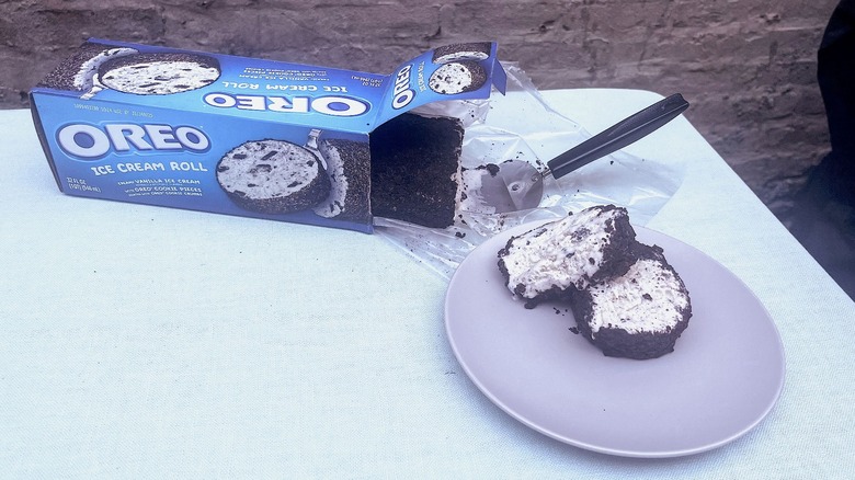 Oreo ice cream cake