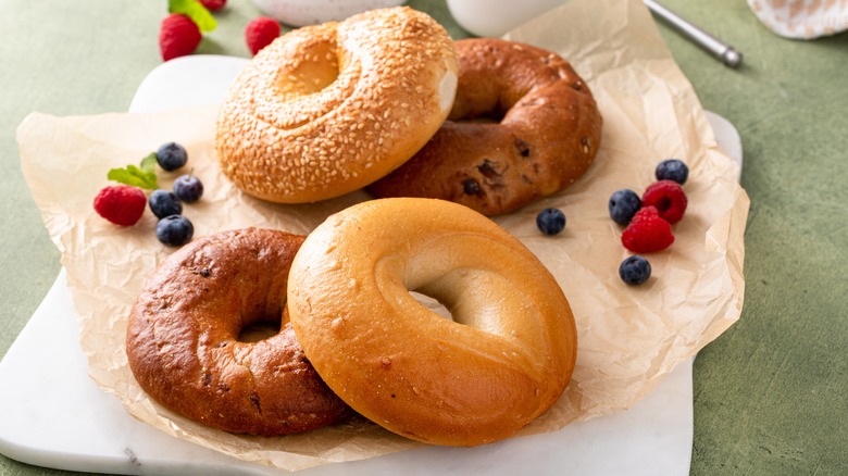 homemade bagels