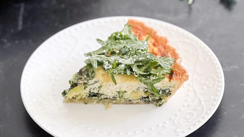 frittata with herbs