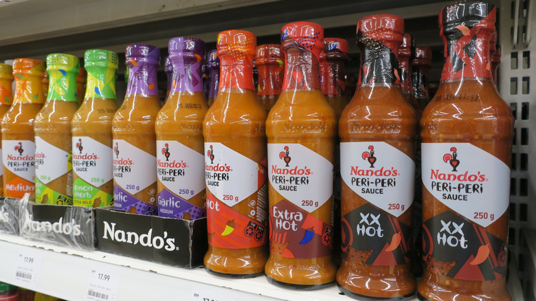 Nando's peri-peri sauces