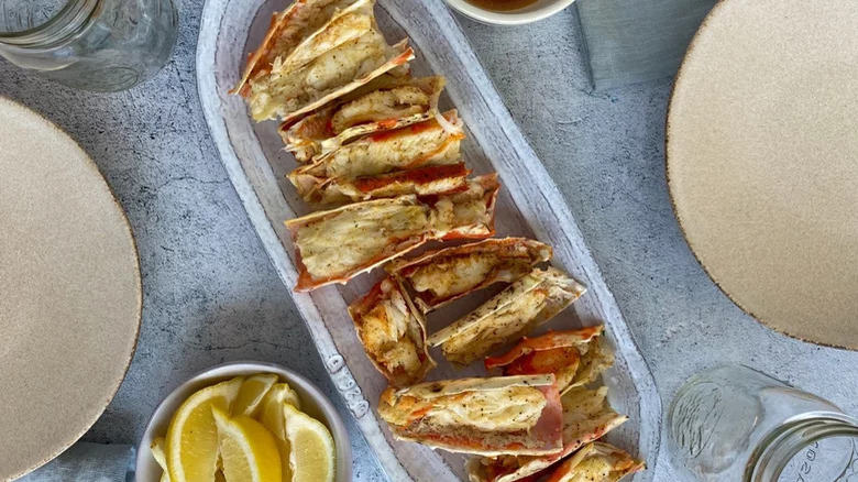 Easiest Oven Baked Crab Legs