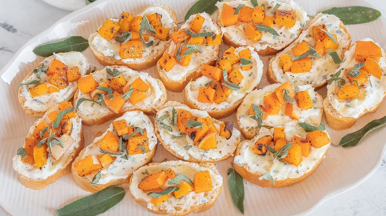 Butternut Squash Bruschetta