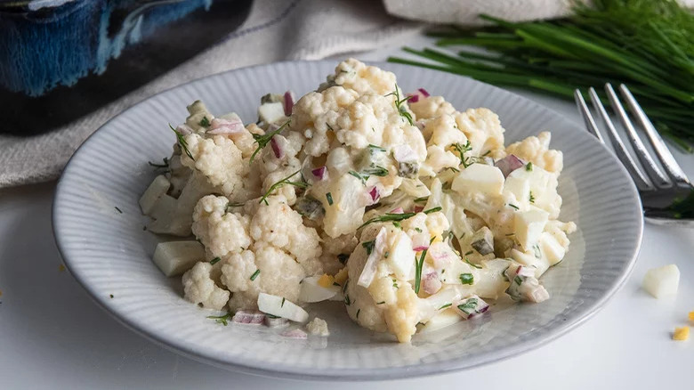 Cauliflower Potato Salad 