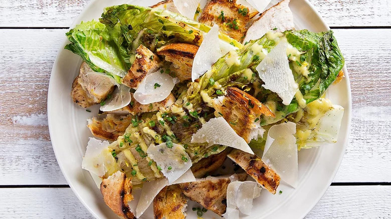  Grilled Chicken Caesar Salad