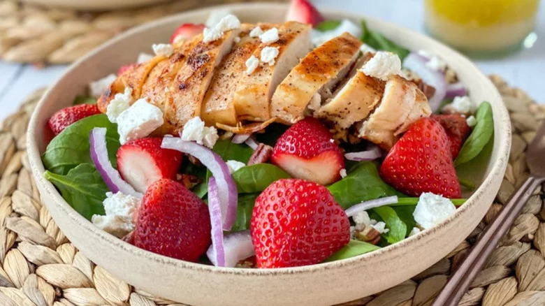 Strawberry Chicken Salad