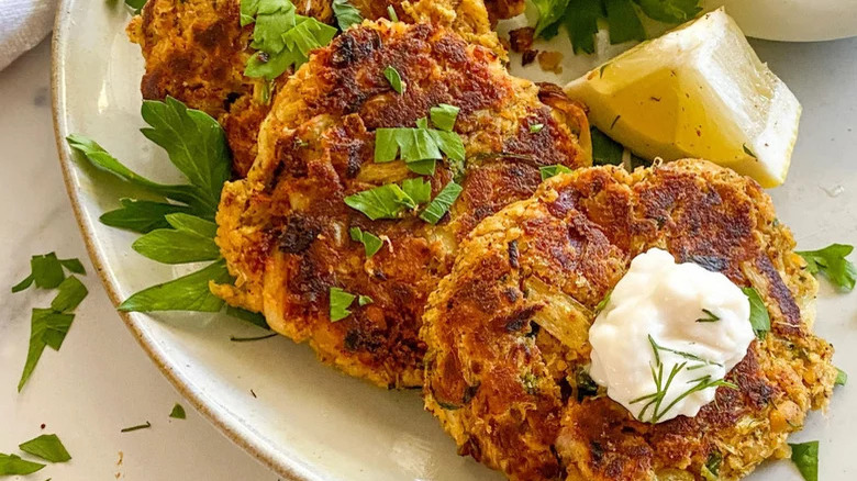  Zucchini Crab Cakes