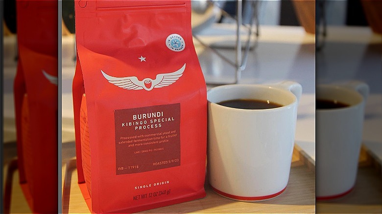 Intelligentsia Burundi coffee bag mug