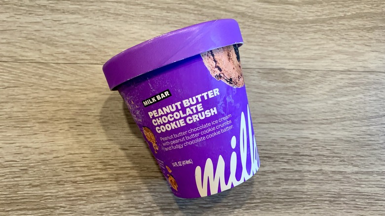 Milk bar chocolate peanut ice cream