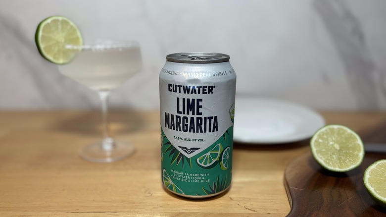 Lime Margarita canned cocktail