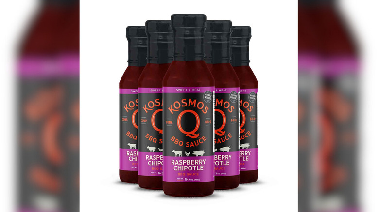 Kosmos Q raspberry chipotle bbq sauce