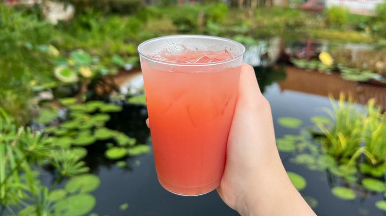 Fiery Dream cocktail from Epcot 's China Booth