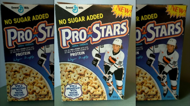 Pro Stars cereal box