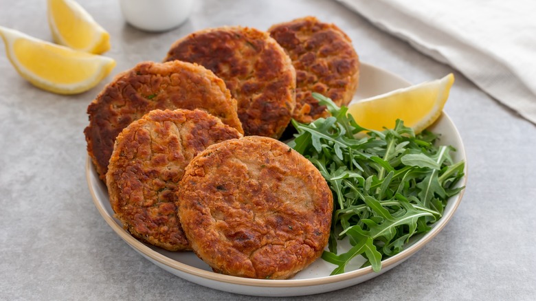 canned tuna patties