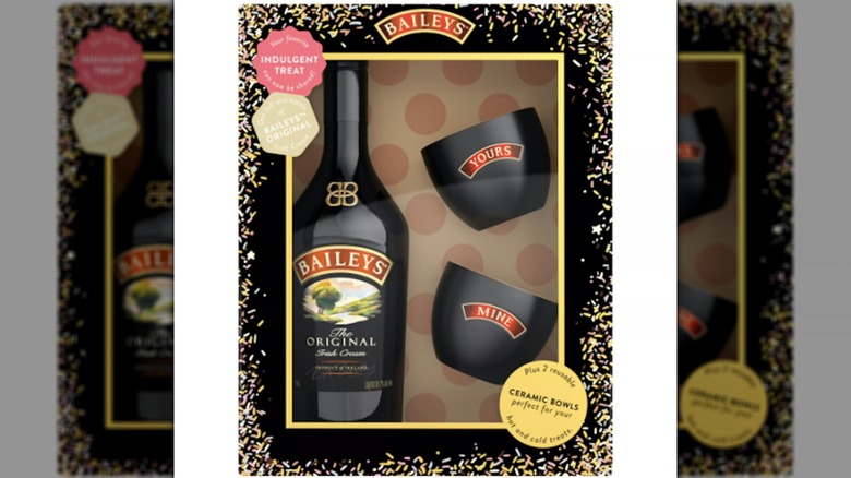 Baileys gift set with bowls
