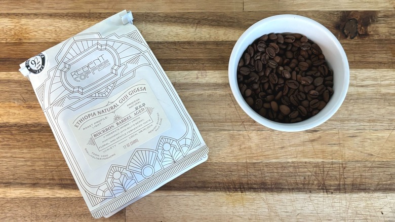 regent bourbon coffee and beans