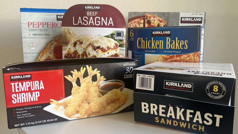 frozen kirkland dishes from costco lasagna chicken bakes shrimp breakfast sandwich