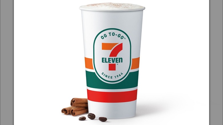 Pumpkin spice coffee at 7-Eleven 