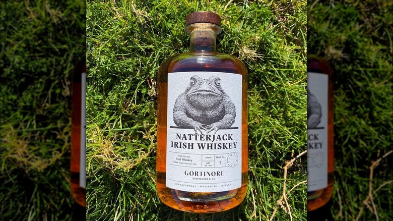 Natterjack whiskey bottle grass