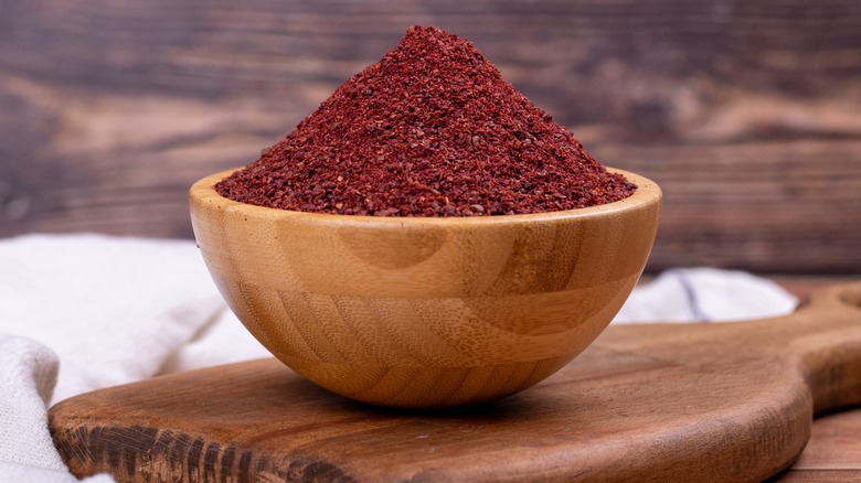 Sumac in a bowl