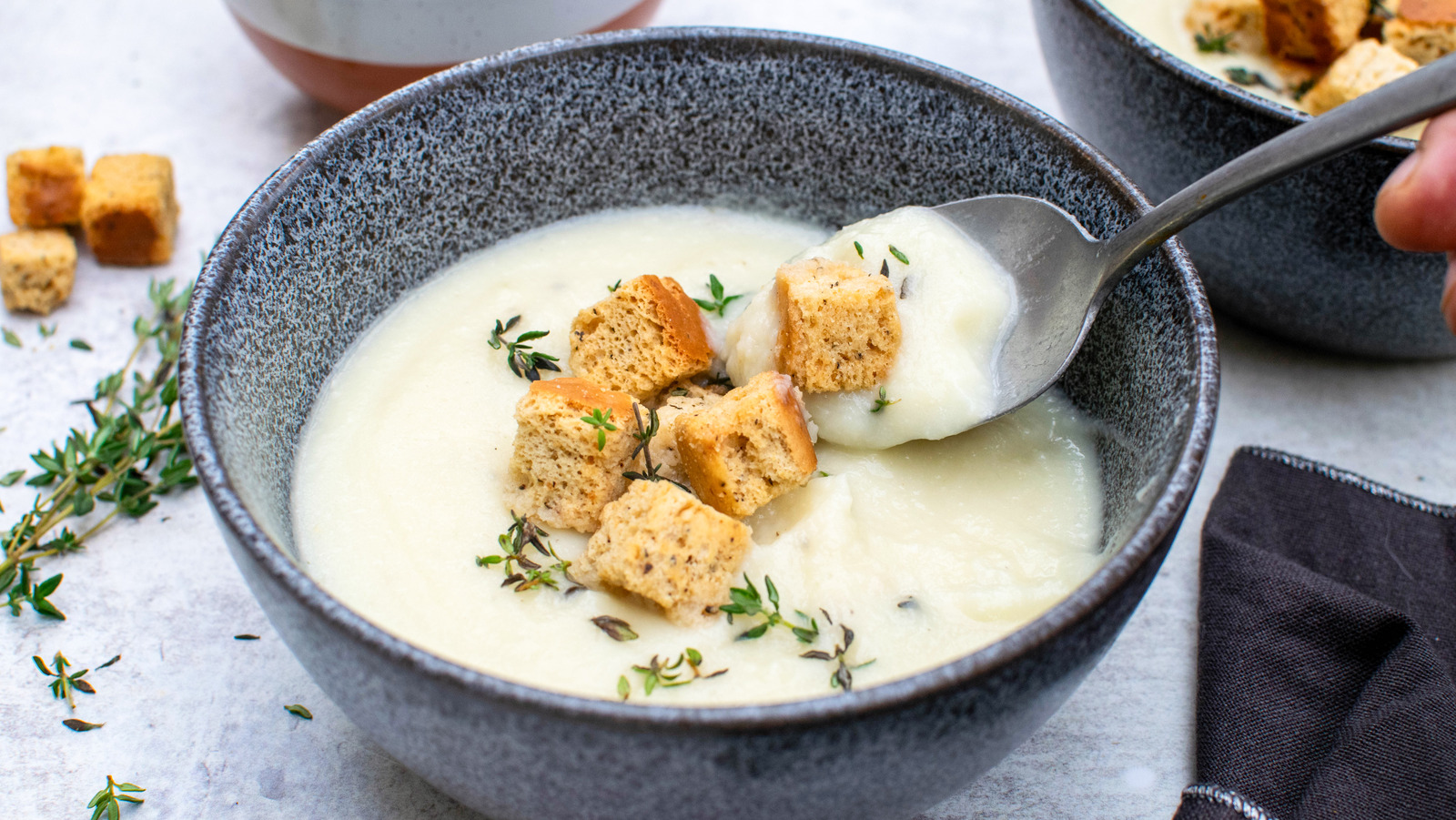 Cheesy Cauliflower Cheddar Soup Recipe 5336