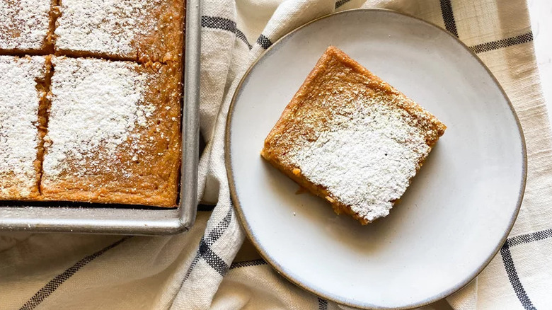 Carrot soufflé square