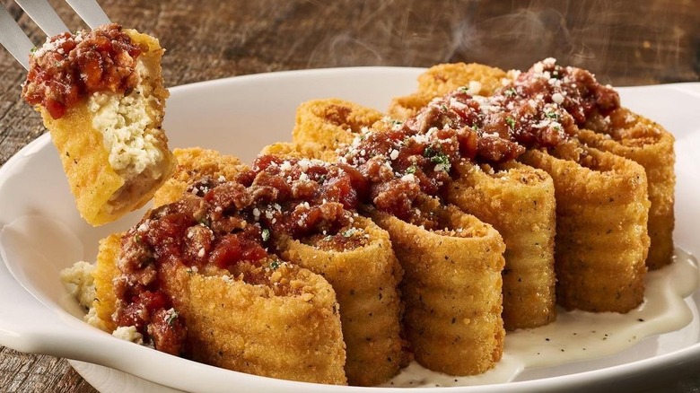 A lasagna fritta appetizer