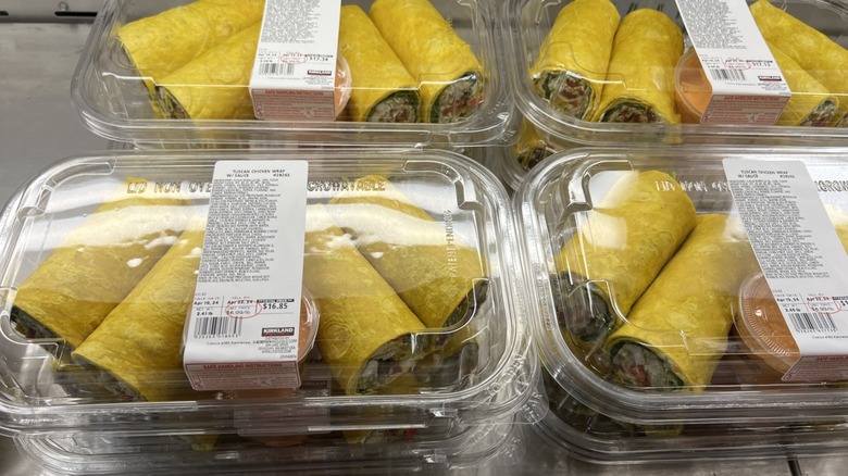 Costco deli wraps 