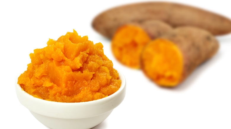 sweet potatoes and mash 