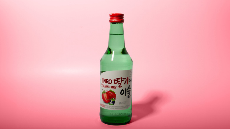 Strawberry Jinro Soju