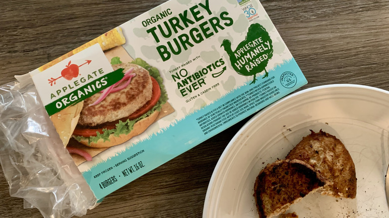 applegate frozen turkey burgers