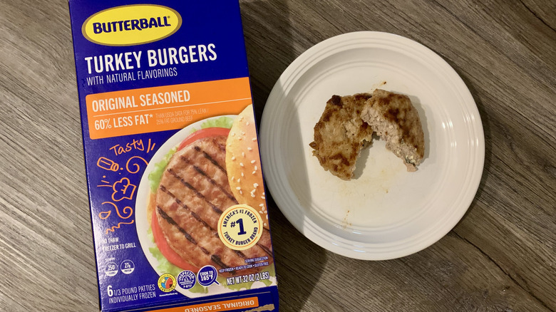 butterball frozen turkey burgers