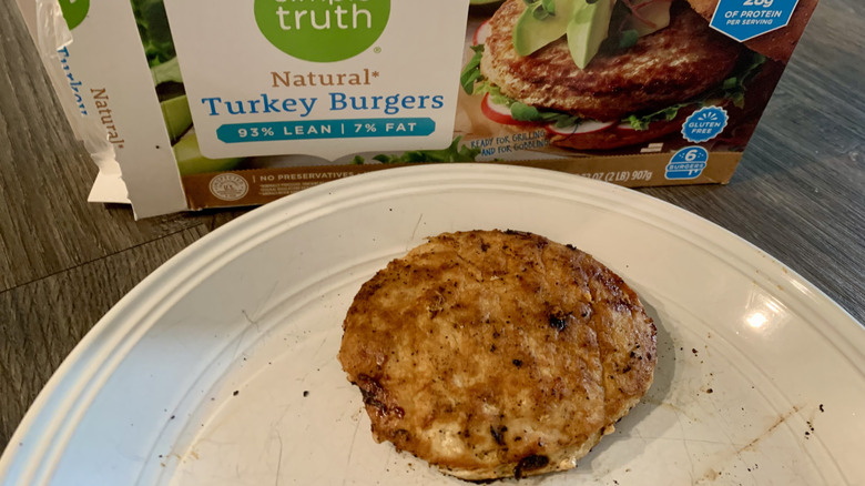 simple truth frozen turkey burgers