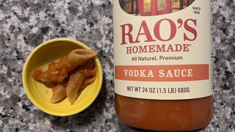 Rao's Homemade vodka sauce