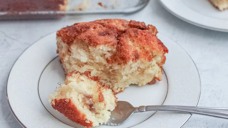 Cinnamon flop coffee cake 