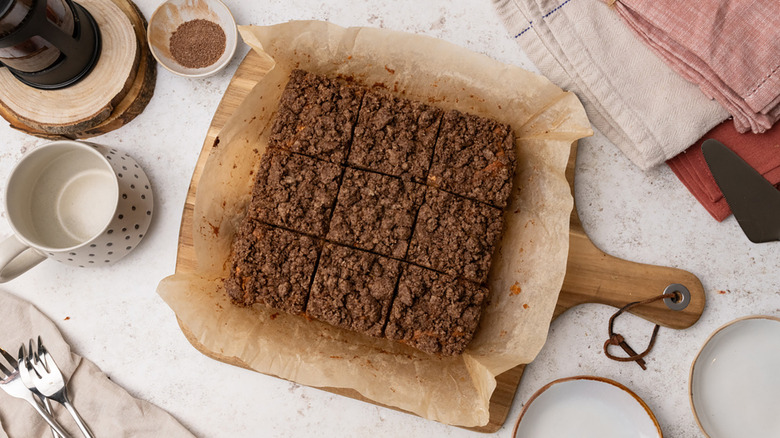 Cinnamon orange coffee cake 