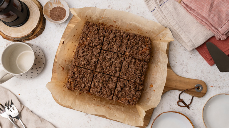 Cinnamon orange coffee cake 