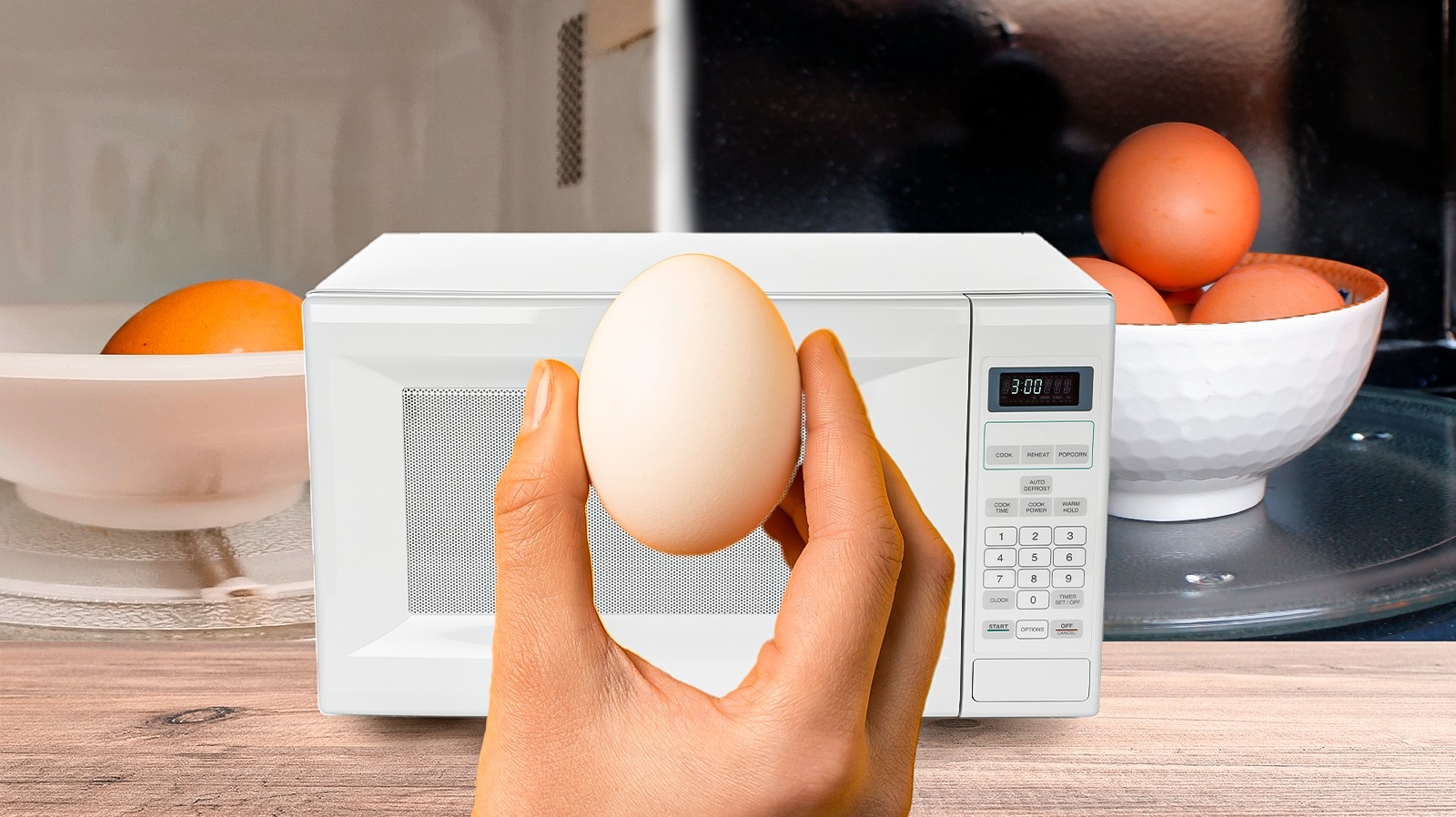 Hard Boiled Eggs in the Microwave (How to Boil Eggs in Microwave