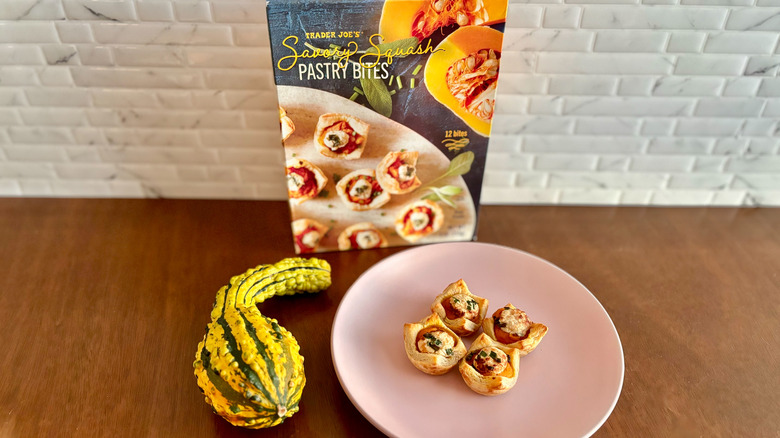 Trader Joe's squash pastry bites