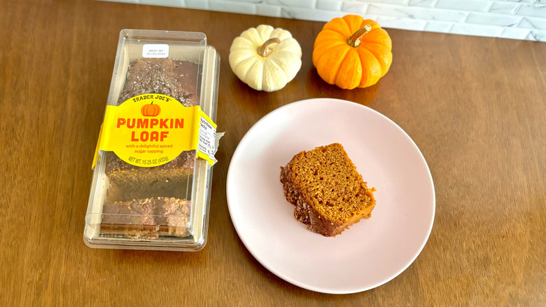 Trader Joe's pumpkin loaf