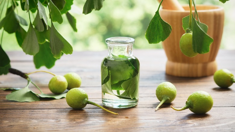 A jar of infusing spirit