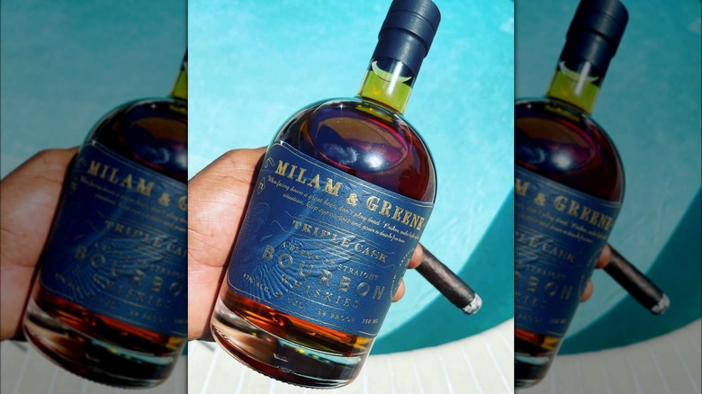 Bottle of Milam & Greene Triple Cask