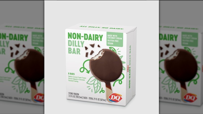 Non-dairy Dilly bar package