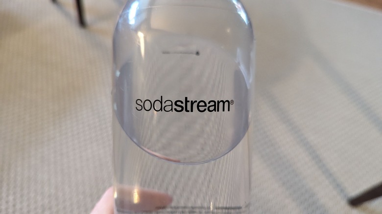 SodaStream bottle fill line