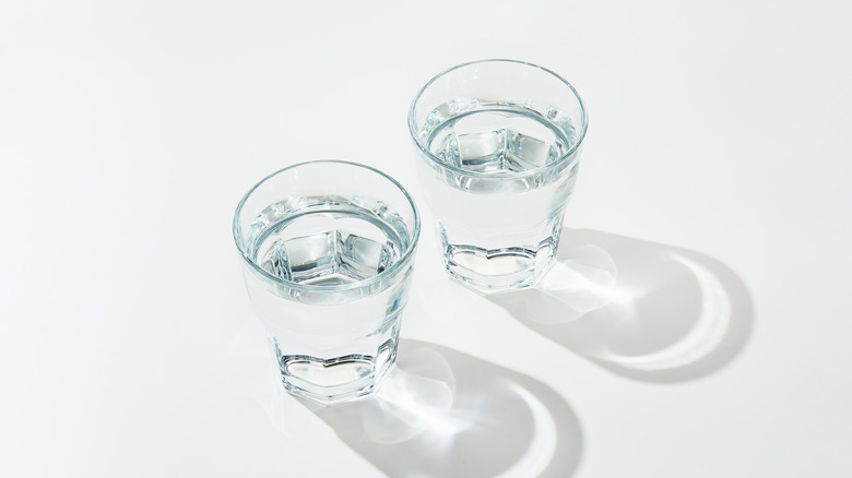 Glasses of water