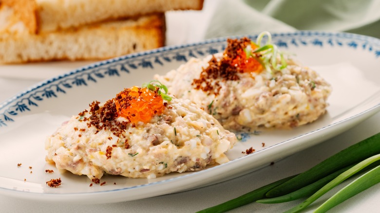 herring on a plate