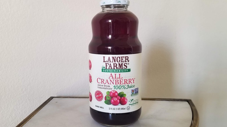 Langer Farms All Cranberry juice